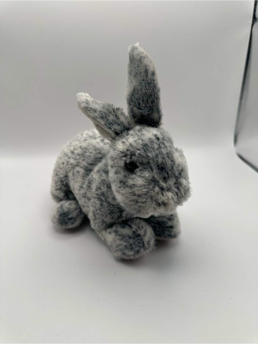 Fengtuo International Gray & White Mini Rabbit Plush Doll Surface Washable